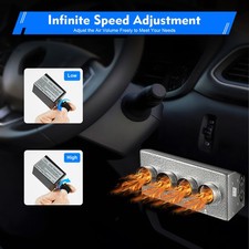 Universal Under Dash Heater Defrosterspeed Switch Car Truck 4 Ports 12v Usa