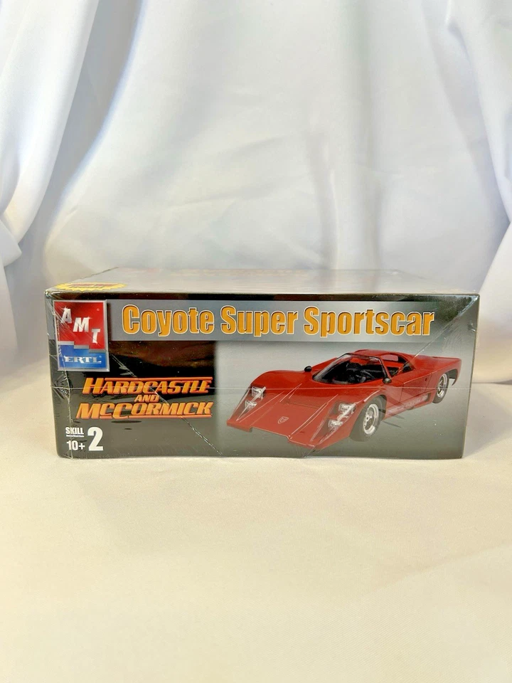 AMT COYOTE SUPER SPORTSCAR Hardcastle & McCormick model kit NEW in SEALED BOX - Image 4 of 4