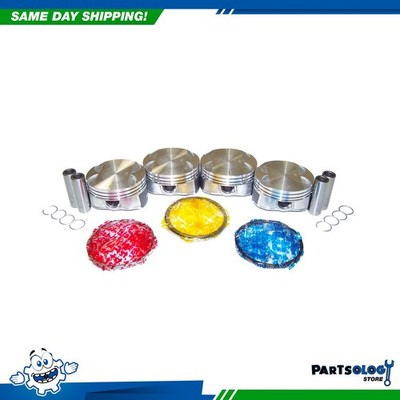 DNJ PRK336 Piston and Ring Kit For 06-17 Buick Chevrolet 2.4L L4 DOHC 16V