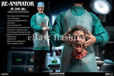 Presale Infinite 1/6 Re-Animator Doctor Carl Hill Male Action Figure Deluxe Ver.