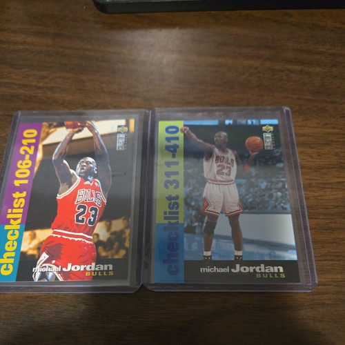 Michael Jordan 2 Card Lott 1995 Collector Choice Checklist