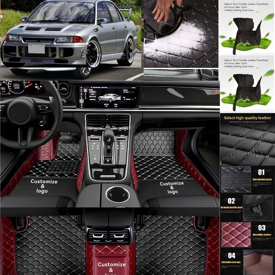For Mitsubishi Endeavor Car Floor Mats Carpets Cargo Liners Custom All Weather Foto 3 de 4