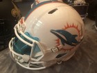 TYREEK HILL SIGNED MIAMI DOLPHINS FULL SPEED AUTHENTIC HELMET, VISOR, 3D BUMPERS — photo 6