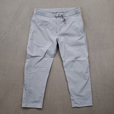 Lululemon ABC Pants Belted Commission Mens 36x28 Light Blue Athletic Trousers