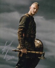 Alexander Ludwig signed autograph 20x25cm Vikings in person autograph COA