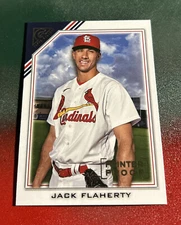 Jack Flaherty 2022 Topps Gallery Printer Proof Cardinals #93
