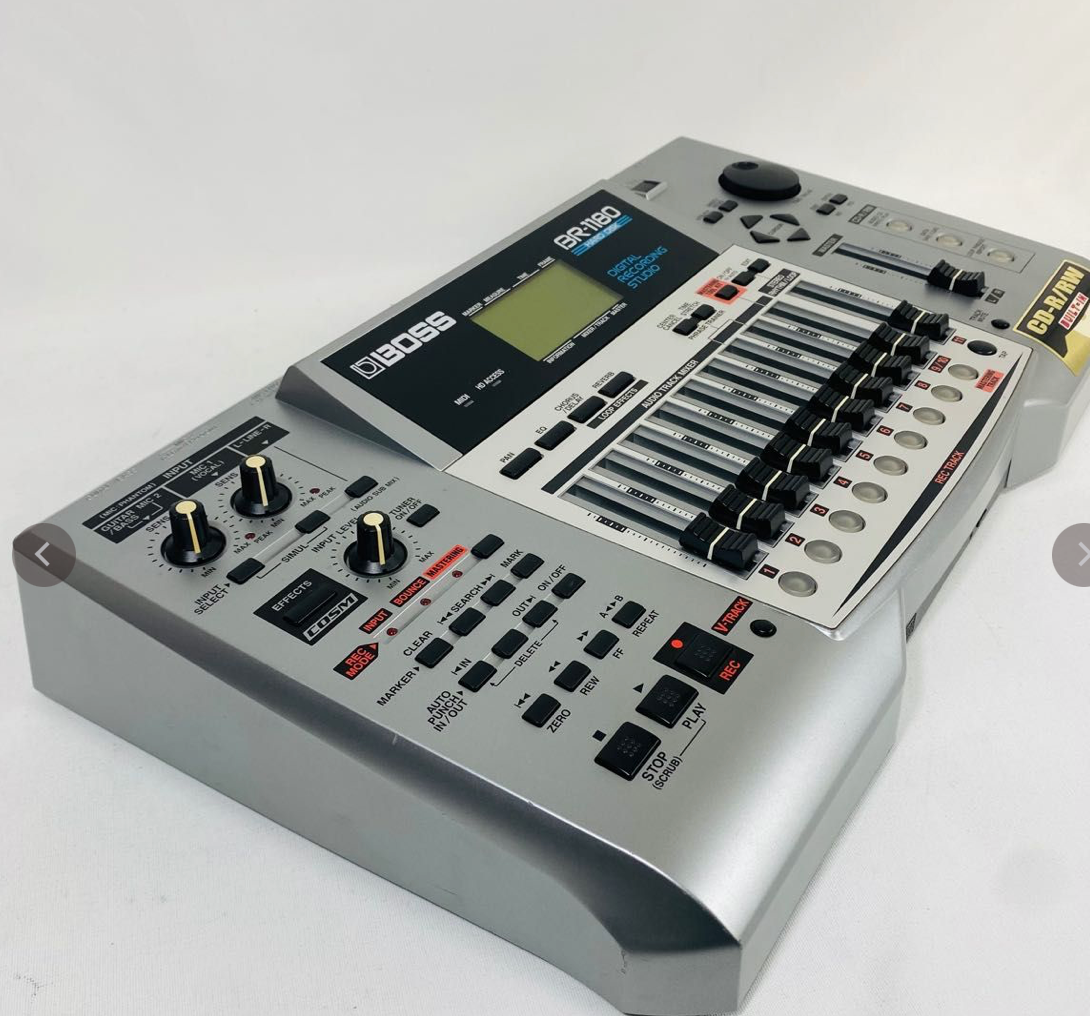 BOSS BR-1180 CD Digital Recording Studio Multi Track Recorder Very