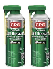 2 PACK CRC 03065 Food Grade Belt Dressing Aerosol 10 Oz. Spray Can