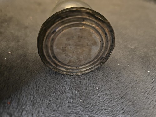 Quaker Silver Co 703 Sterlingsilber gewichteter Salzstreuer Ersatz einzeln - Bild 7 von 7