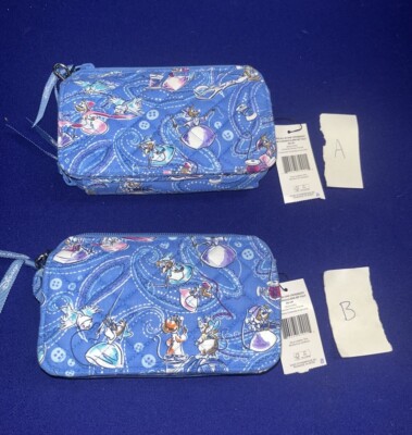 VERA BRADLEY DISNEY CINDERELLA PAISLEY FRIENDS RFID CROSSBODY PICK 1 PATTERN