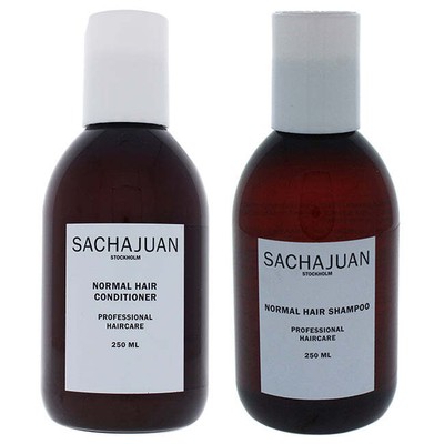 Normal Hair Shampoo and Condioner Kit by Sachajuan for Unisex - 2 Pc Kit 8.45...