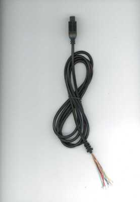 Ersatz Kabel mit DB9 Sub Stecker für Retro Joysticks, Competition Pro, Arcader..