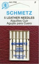 Schmetz 1785 Leather Sewing Machine Needle Si...