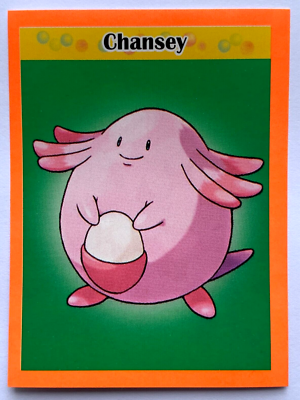 カードダスその他 2018 POKEMON QUEST STICKERS CHANSEY 2023 POKEMON LATEST EVOLUTION Sticker #051 CHANSEY Kanto PERU