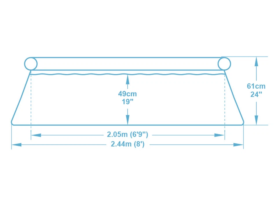 BESTWAY 3 in 1 Quick Up Pool Easy Set Gartenpool Schwimmbecken mit Filterpumpe - Bild 3 von 4
