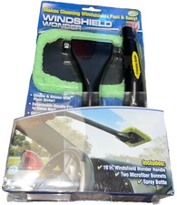 Telebrands Windshield Wonder As Seen On TV Microfiber Cleaning Tool NEW SEALED
