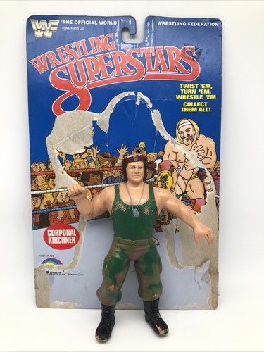 1986 Corporal Kirchner  WWF Vintage LJN 8 Inch Fig...