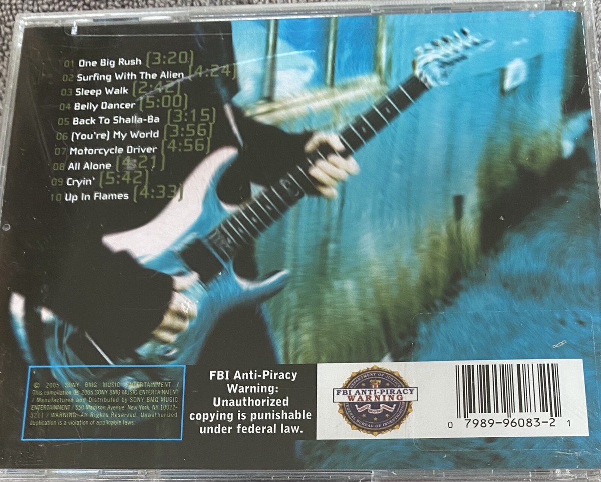 JOE SATRIANI : One Big Rush, The Genius of Joe Satriani; BN CD