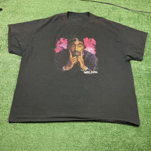 Poetic Justice 2pac Tupac Shakur Promo Rap Vintage T Shirt 90s  - A206 - Picture 1 of 5