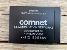 Comnet CWFE2SCS2 Commercial Grade 100Mbps Ethernet Media Converter