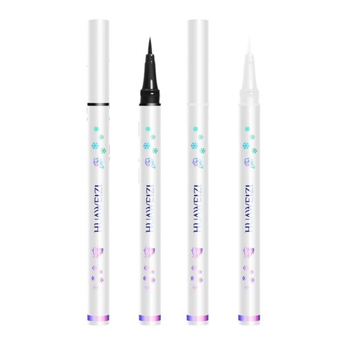 Matte White Eyeliner Liquid Pen Lying Silkworm Pencil Brighten Cornera3d8 GTR8 - Picture 8 of 17