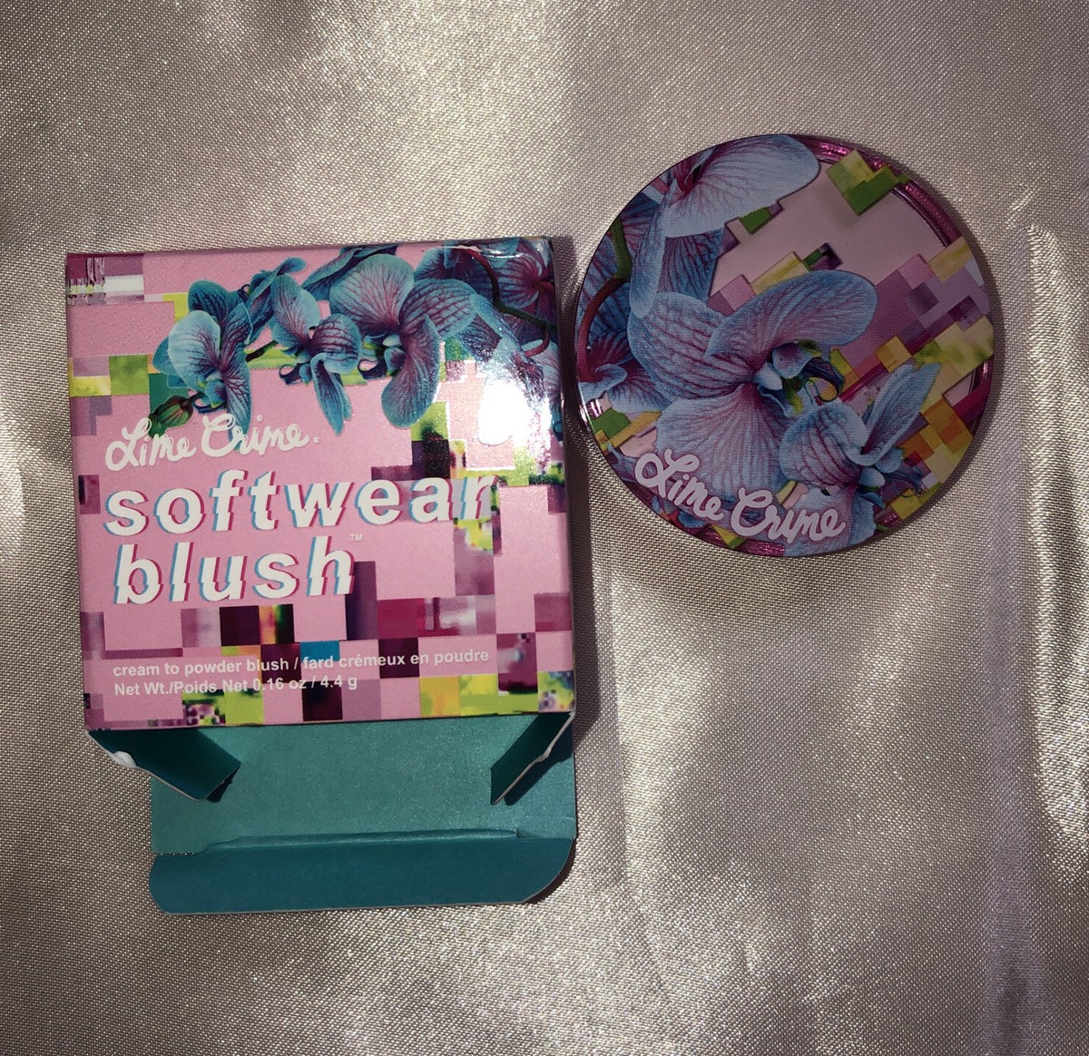 Lime Crime Softwear Blush Cream To Powder Shade Flower.AI 4.4g NIB 