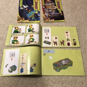 Lego Scooby-Doo 3 Sets of Building Instructions Manual Books 75900 75901 75902