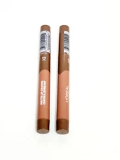 2x L'Oreal Paris Matte Lip Crayon~ #  512 Lady Toffee
