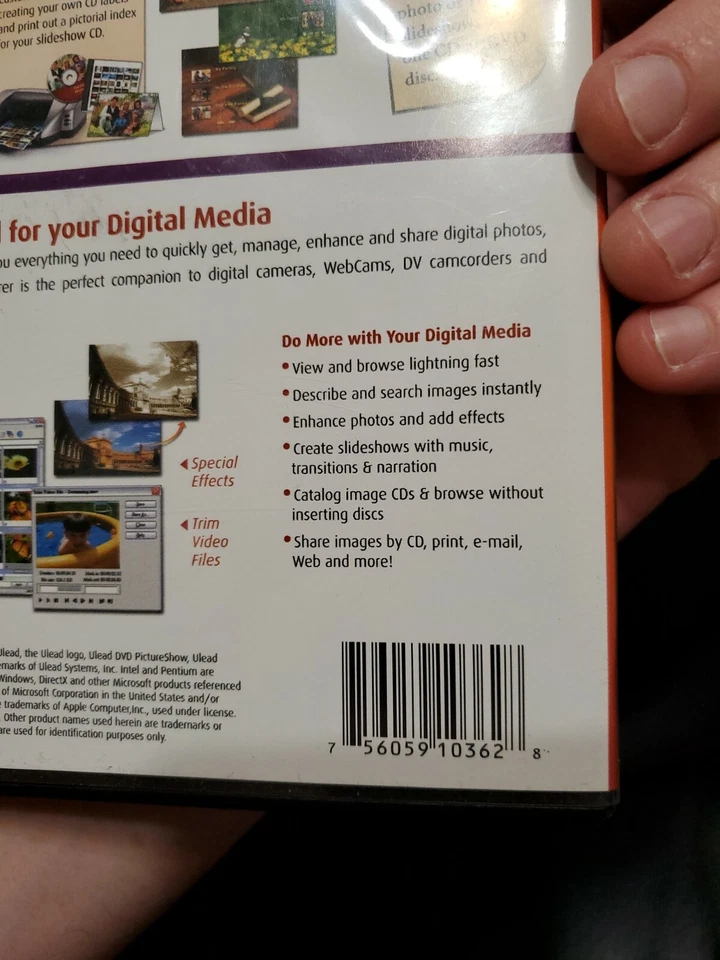 Ulead DVD PictureShow 2 / Photo Explorer 8 for Windows - 2 Pack - Image 3 of 4