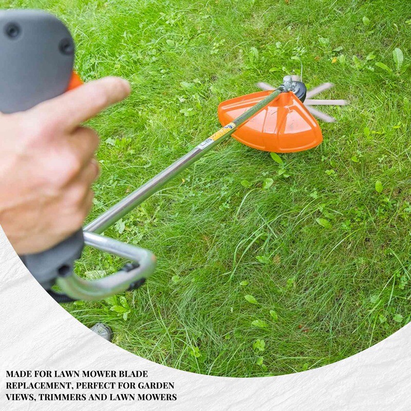 20Pcs Plastic Grass Trimmer Blades Lawn Mower Trimmer Accessories