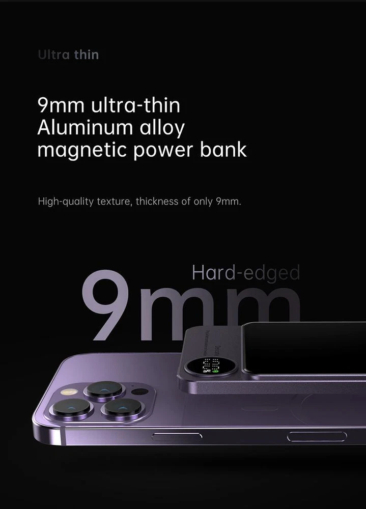 Power Bank 10000mah Mobile Phone Plastic Mini Multicolor 2-usb 5v 20w Backup