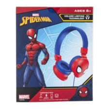 Marvel Spider-Man Kid-safe Wired Foldable Stereo Headphones for Ages 6 and Up