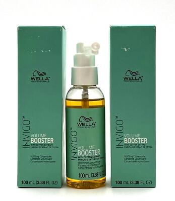 Wella Invigo Uplift Cencentrate Volume Booster 3.38 oz-2 Pack