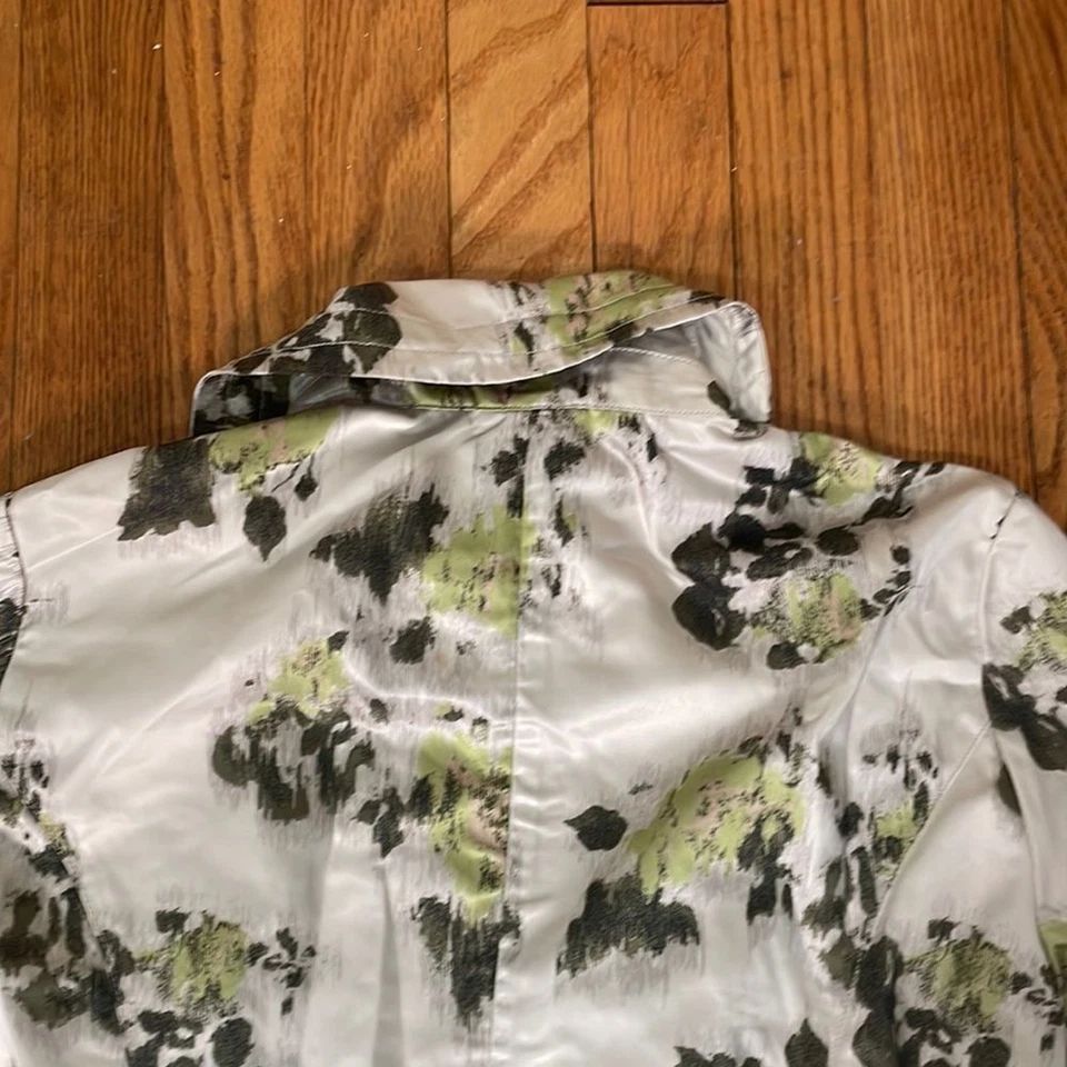 Tribal Balloon Sleeve Floral Print Jacket size 4 - Image 3 of 4