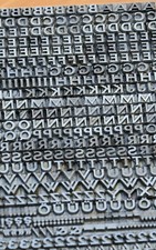 Ryfa ołowiowa 10p Zestaw ołowiu Druk książki Ręczna Napis wtykowy Drukarka Ołówki '