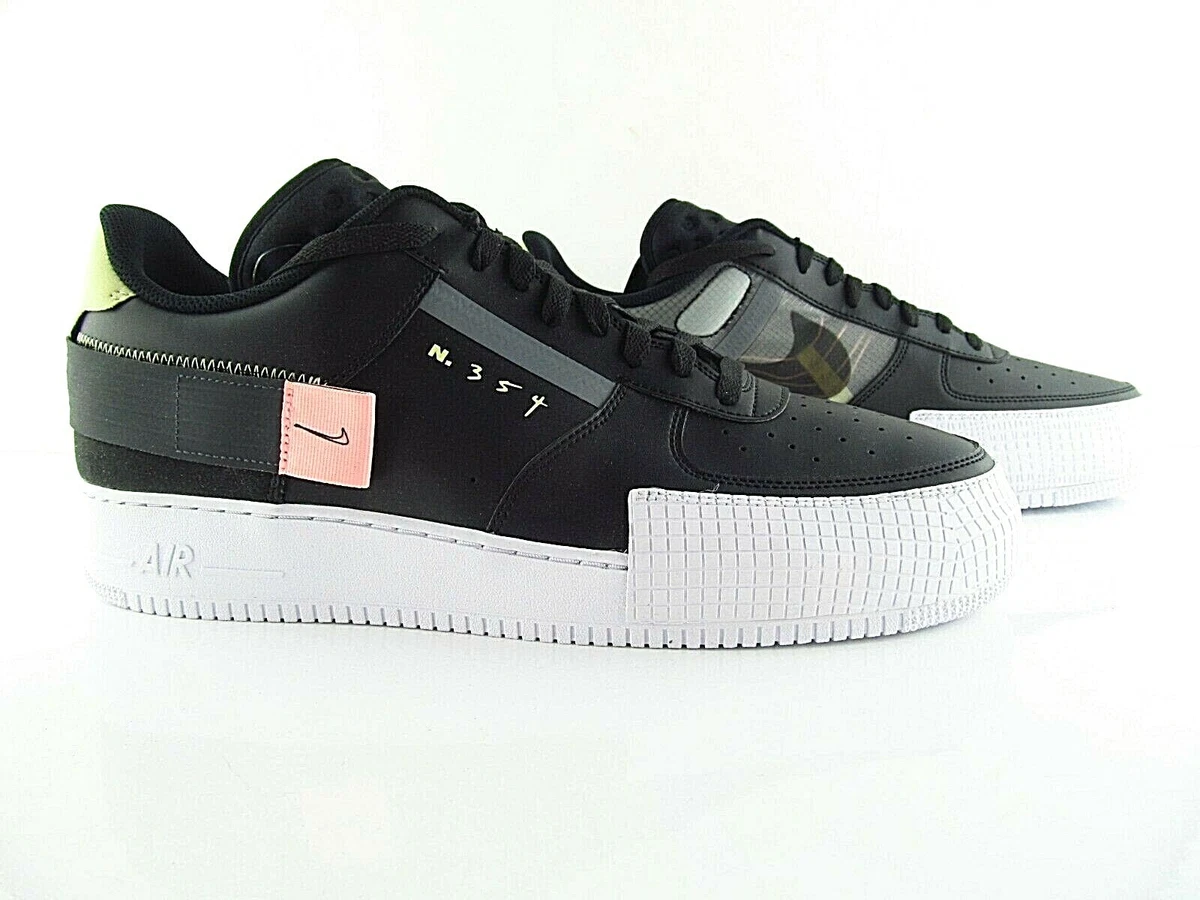 Air force 1 low drop best sale type black