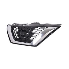 Radiator Grille Black Incl Chrome Mldg Fits Nissan Qashqai 2013-2024