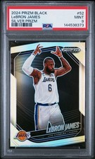 2024 Prizm Black Lebron James Silver Prizm Psa 9 Los Angeles Lakers