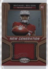 2023 Certified New Generation Jerseys Mirror Bronze 108/349 Michael Wilson 1q2