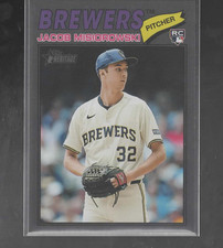 2026 Topps Heritage Dark Gray Bordered #144 Jacob Misiorowski RC - Rook ID:67621