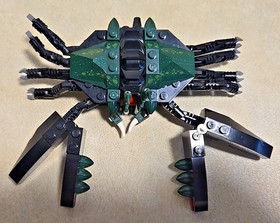 Retired Lego 7774 Aqua Raiders Crab Crusher 1 Figure Partial Set NO Manual Box