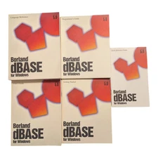 Borland dBase 5.0 For Windows Programmer's & User's Guide Language Reference 5 