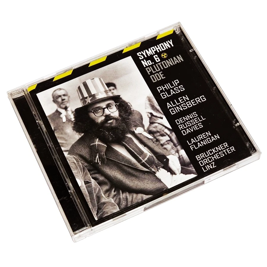 PHILIP GLASS - SYMPHONY No. 6 PLUTONIAN ODE - Rare 2CD 2005 USA - Allen Ginsberg