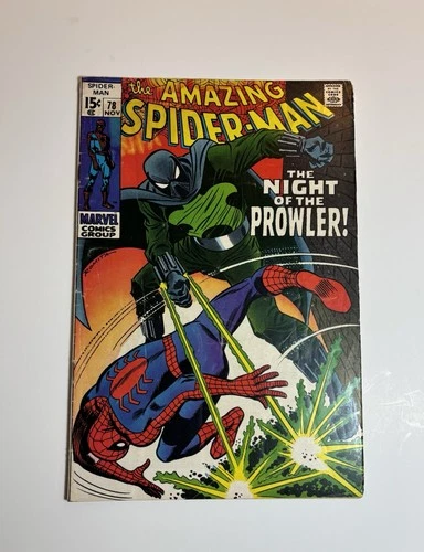 Amazing Spider-Man #78   1st Appearance Prowler! Marvel 1969