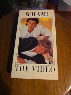 WHAM! The Video VHS 1985 GEORGE MICHAEL Wake Me Up Before You Go-Go Wham Rap
