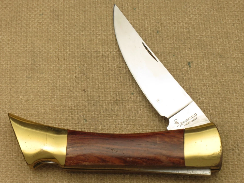 Vintage 1980's BROWNING GERMANY Lockback Knife - Unused Near Mint - Quality!! - Image 2 of 4