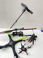 Helicopter Drones Lot of 4 Remote Control Parts Only