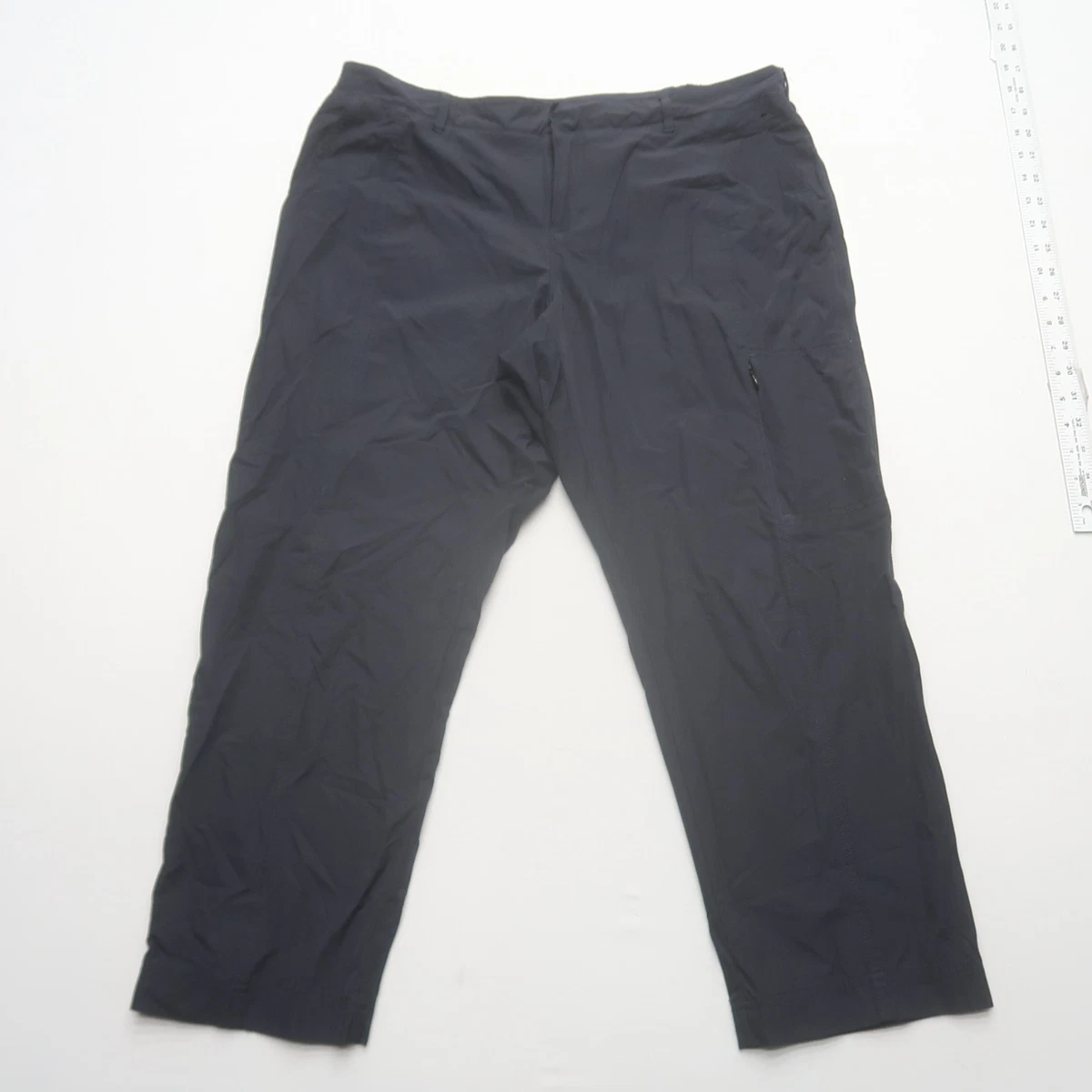 Kirkland Signature Pantaloni aderenti da donna Active Crop - (Blu navy, XL), Navy, XL