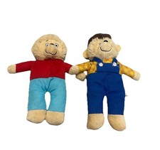 The Berenstain Bears Lot Of 2 Small Plush Papa And Brother Stuffed Animal Toys