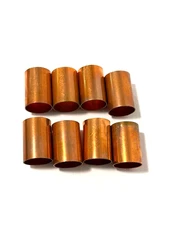 8 Pcs JW 1-1/4" x 1-1/4" Copper Couplings